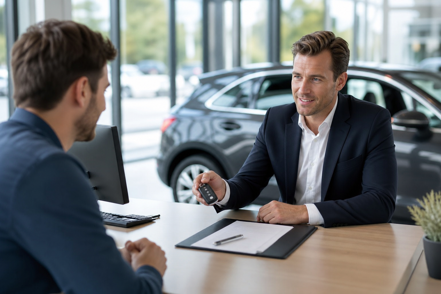 Auto inruilen bij de dealer: zo bepaalt u de beste inruilwaarde